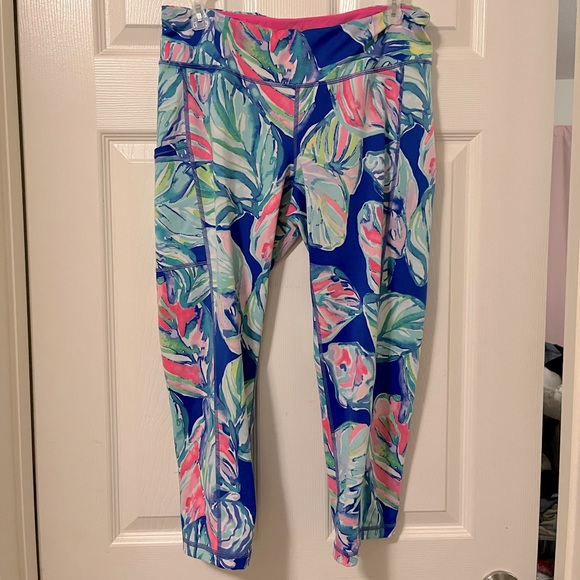 Lilly Pulitzer Luxeletic Cropped Leggings - Picture 1 of 3